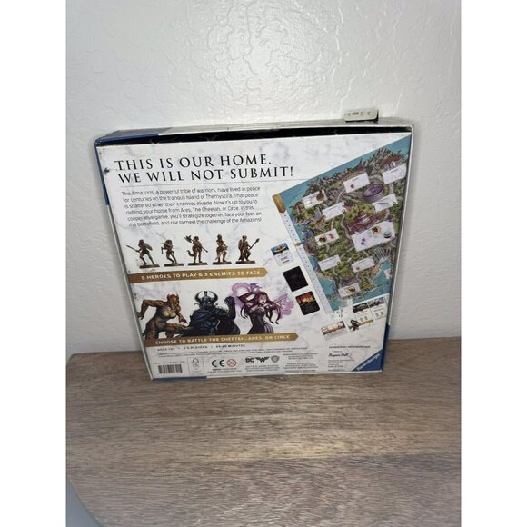 DC Comics Wonder Woman: Challenge Of The Amazons Board Game~ NEW Sealed Box! - Picture 2 of 2